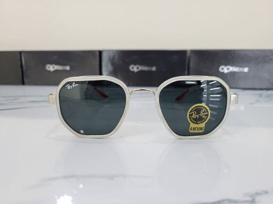 130_Premium Brand Sunglasses (White Black)