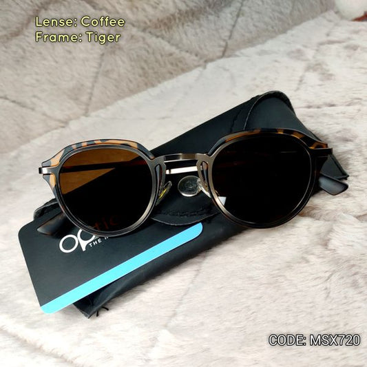 Unique Design Metal Sunglasses