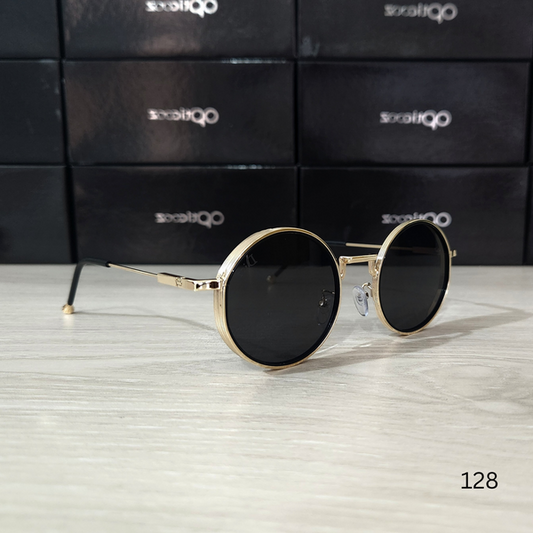 128_Premium Round Sunglasses
