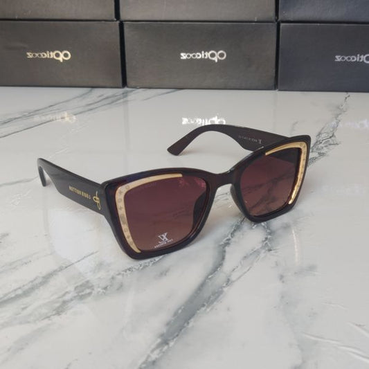 Premium Brand Sunglasses (Brown)